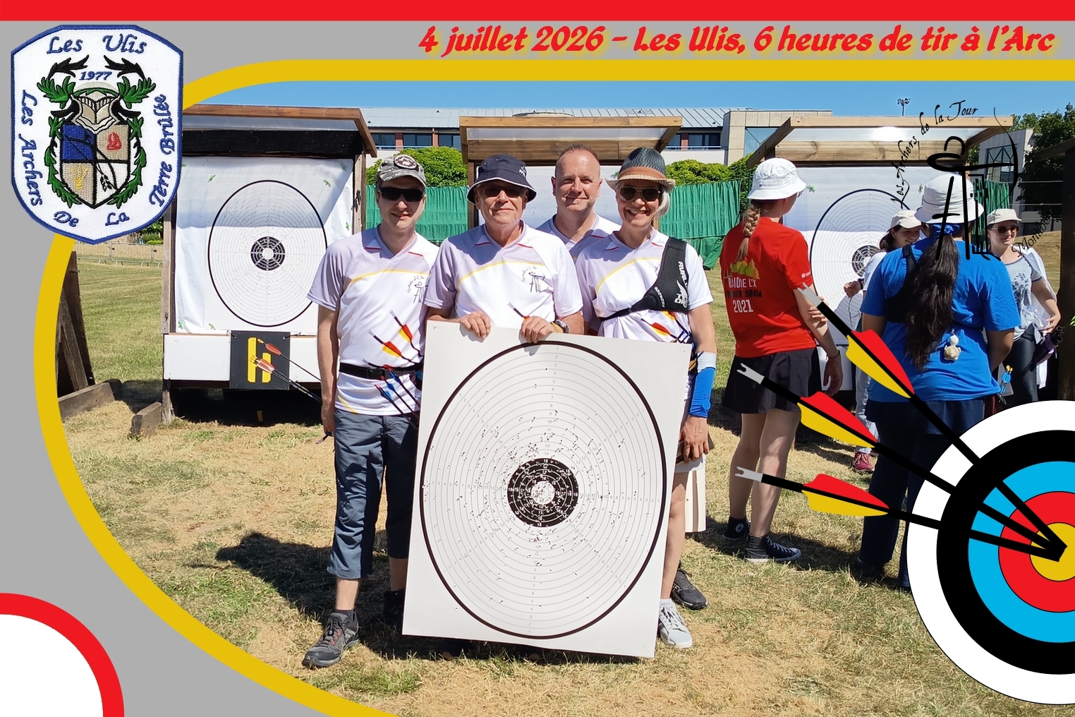 04.07.2026 - 6 h de tir à l'Arc non-stop par équipe