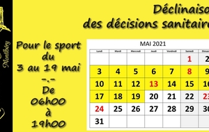 03.05.2021 - Pratique du sport