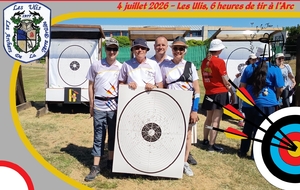 04.07.2026 - 6 h de tir à l'Arc non-stop par équipe