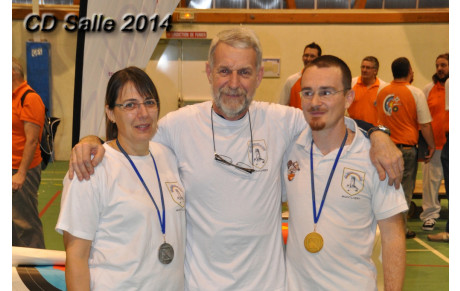 26.01.2014 - Nos médaillés au CD Salle 2014