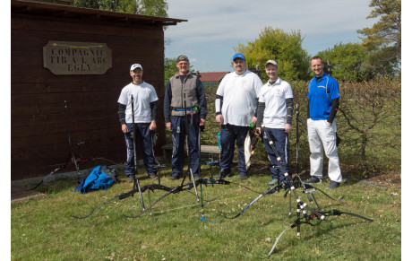 23.04.2017 - Le peloton dans le jardin