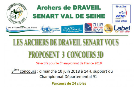 2018.06.10 - CD de l'Essonne de tir 3D