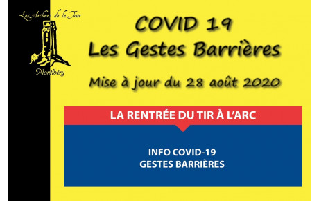 28.08.2020 - La rentrée du Tir à l'Arc