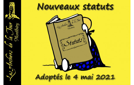 04.05.2021 - De nouveaux statuts