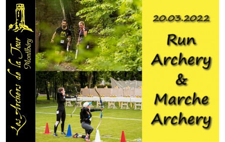 20.03.2022 - L'Archerie en courant et en marchant...