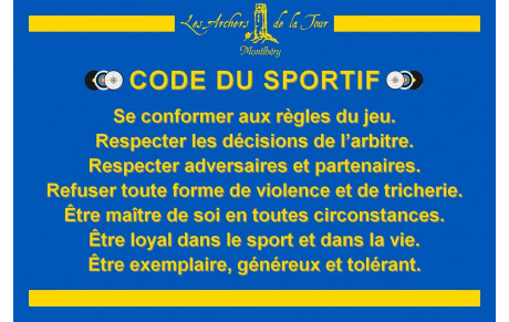 03.12.2022 - Code du Sportif