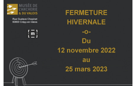 12.11.2022 - Fermeture du MAV