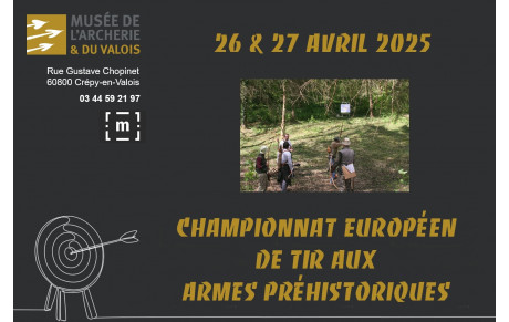 26.04.2025 - Tir aux armes préhistoriques