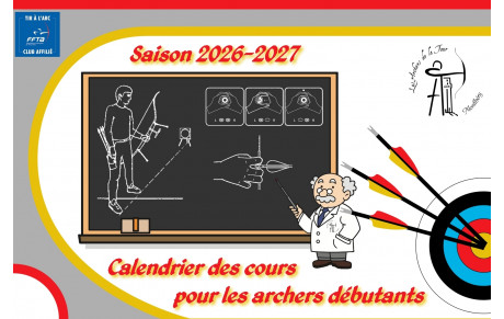 02.11.2026 - Archers débutants