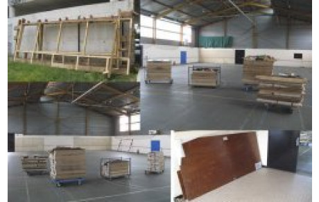 Opération démontage au gymnase